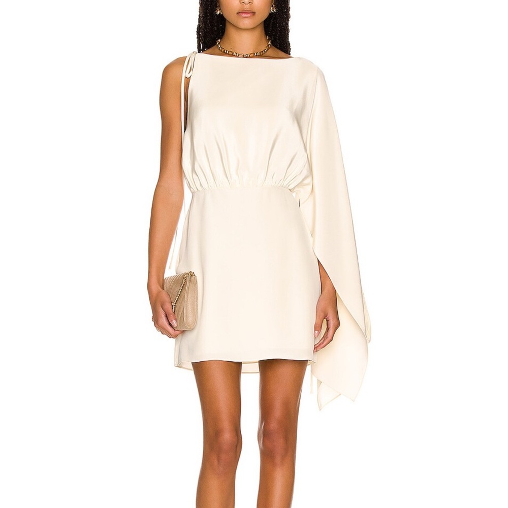 ALEXIS Wesley Mini Dress Ivory Size Small